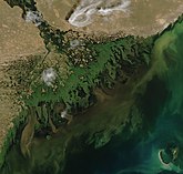 Дельта Волги — крупнейшая речная дельта в Европе